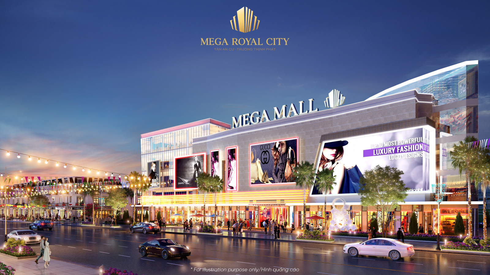Tiện ích dự án Mega Royal City Đồng Xoài