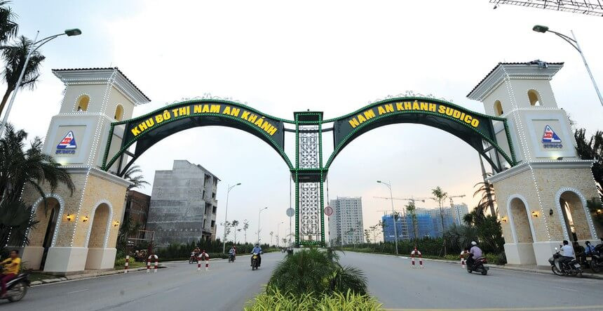 Hình ảnh thực tế Khu đô thị Nam An Khánh
