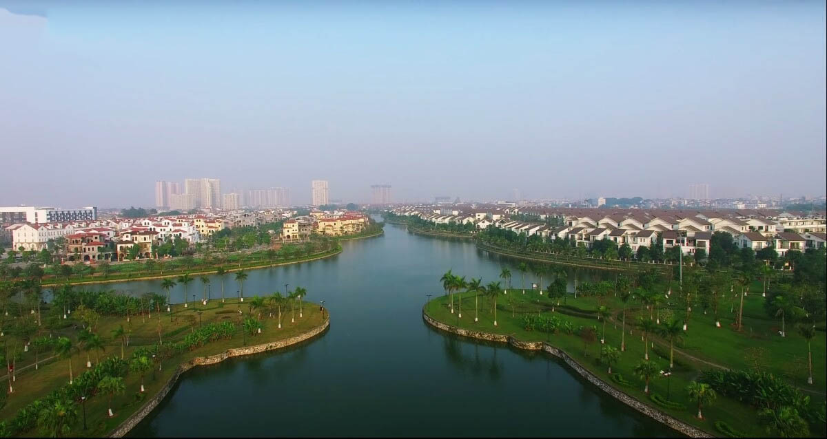 Hình ảnh thực tế biệt thự Khu đô thị Nam An Khánh