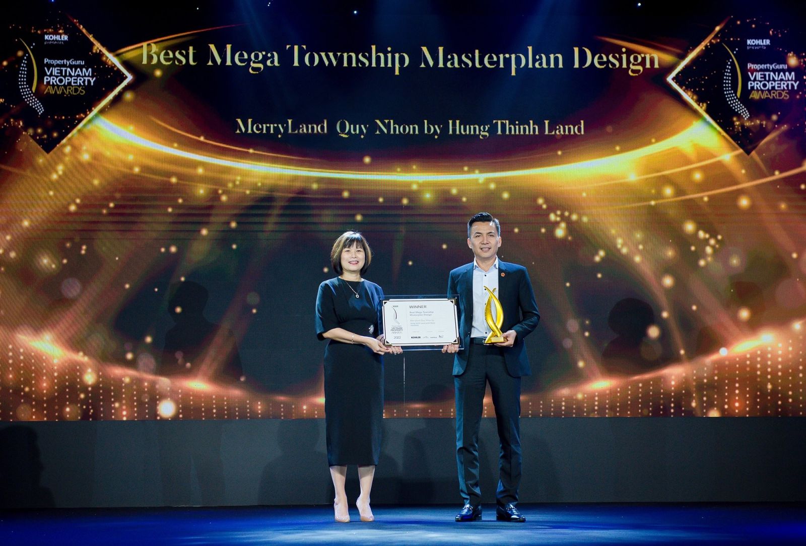 Dự án MerryLand Quy Nhơn được trao giải ở hạng mục danh giá