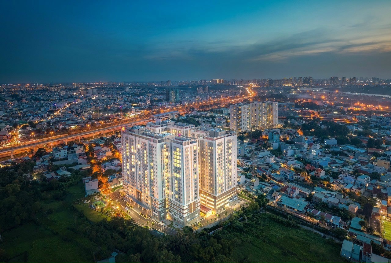 Phối cảnh tổng quan dự án Hà Nội Melody Residences