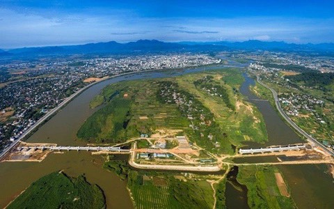 Quảng Ngãi sẽ quy hoạch và đầu tư hạ tầng để biến Đảo Ngọc An Phú (nằm giữa sông Trà Khúc) thành đại đô thị hiện đại, tạo điểm nhấn cho TP Quảng Ngãi.