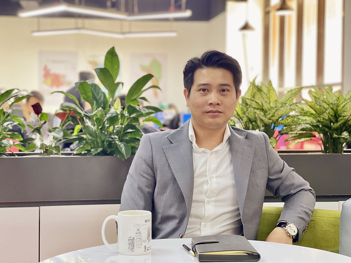 Ông Đặng Duy Linh - Tổng giám đốc, trưởng bộ phận nghiên cứu Homeup