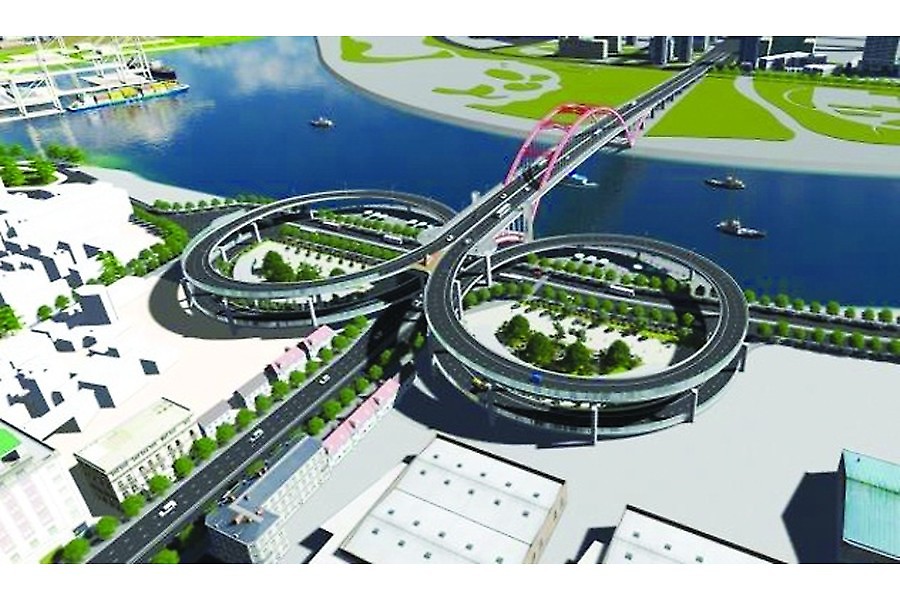 Khu đô thị mới tại khu vực quận Dương Kinh và huyện Kiến Thụy có quy mô hơn 240ha