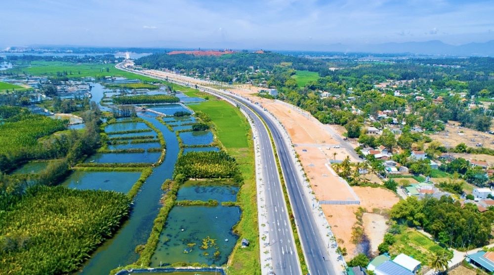  Quy hoạch chung xây dựng khu vực dọc tuyến đường ven biển Dung Quất - Sa Huỳnh vào Quy hoạch