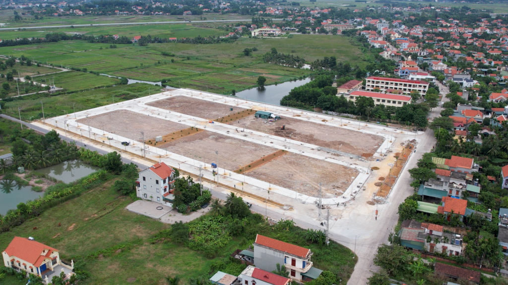 Khu tái định cư phường Hà An diện tích 3,4 ha phục vụ tái định cư cho hộ dân thuộc diện bị thu hồi đất.