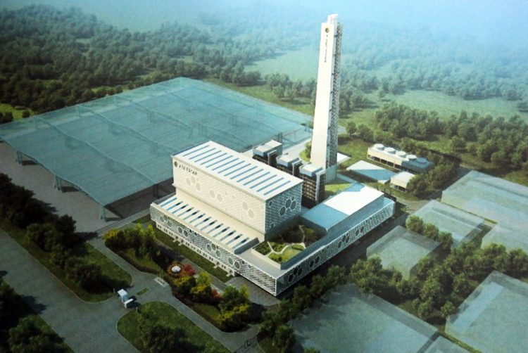 Theo phương án thiết kế, Nhà máy xử lý rác và phát điện tỉnh Bắc Giang có công suất phát điện 12MW, công suất xử lý rác 750 tấn/ngày đêm. 