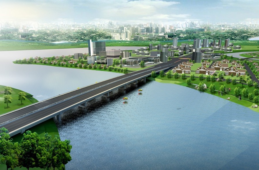 Được khởi công từ đầu năm 2023, dự án cầu Thống Nhất là hạng mục quan trọng thuộc dự án Đường trục trung tâm Thành phố Biên Hòa.
