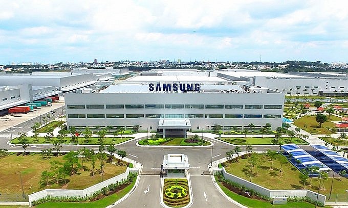 Nhà máy Samsung nằm tại KCN Yên Phong, Bắc Ninh