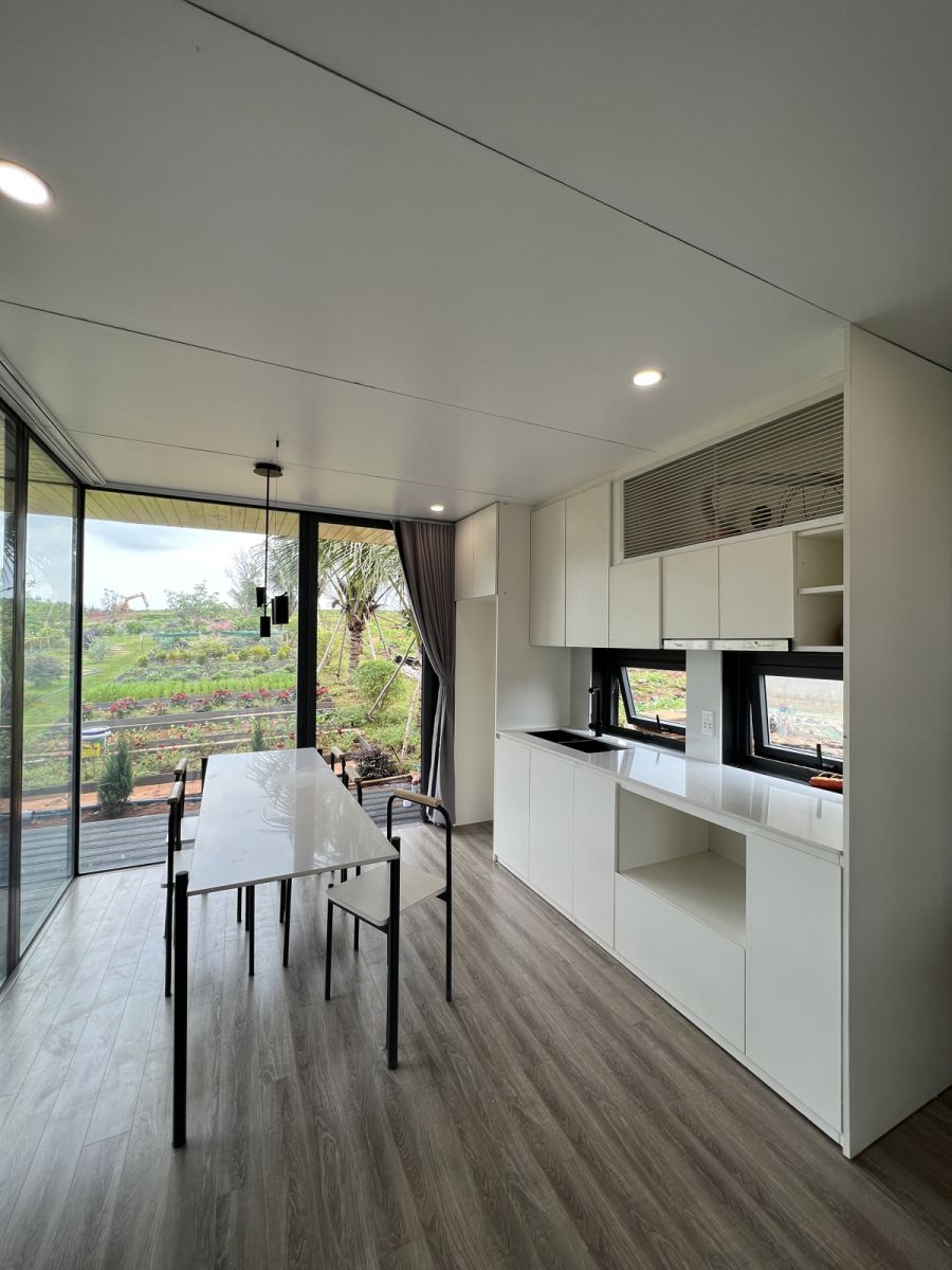 Nhà vườn 67m2 lắp ghép trong 7 ngày