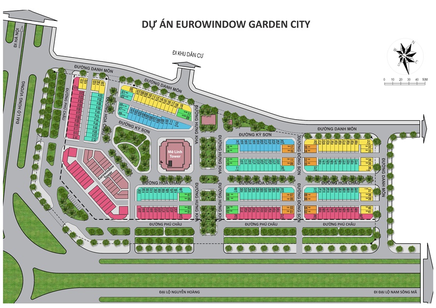 Tiện ích dự án Eurowindow Garden City 