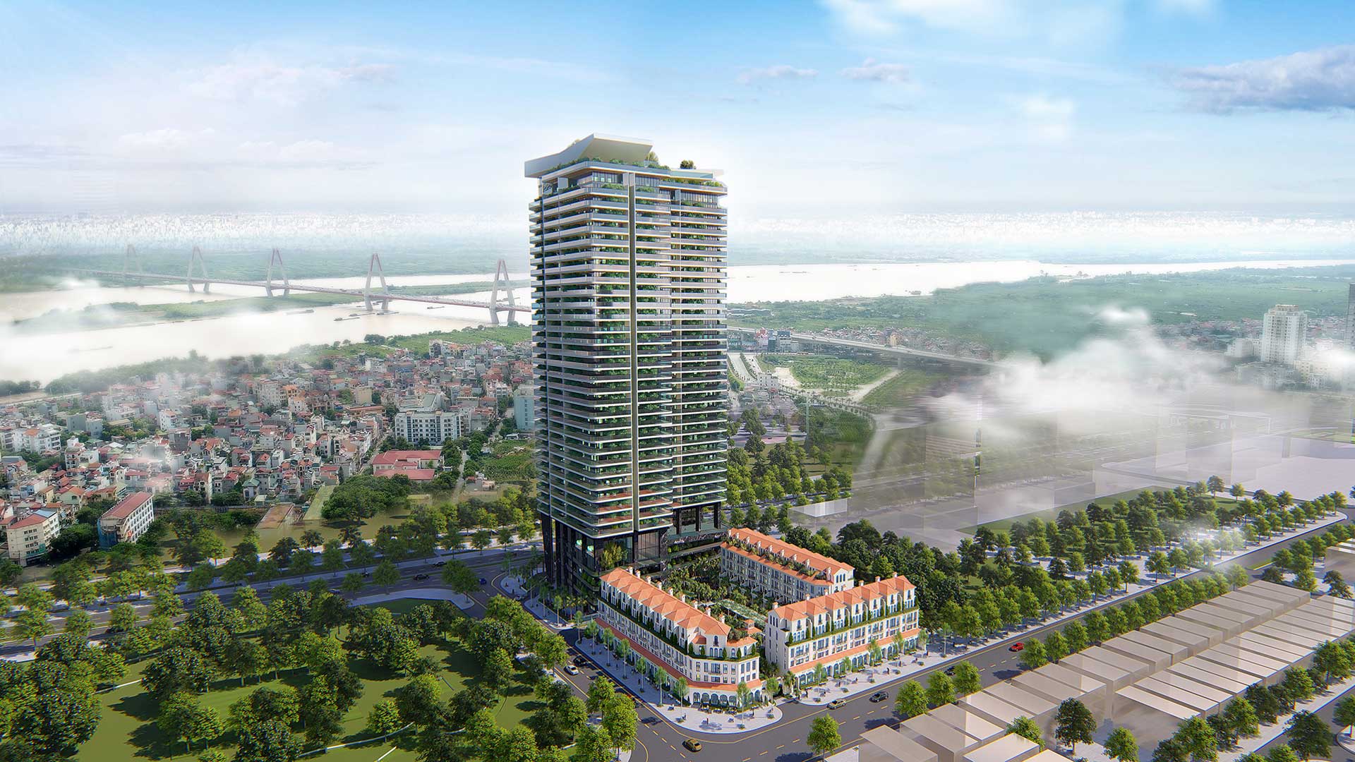 Sunshine Golden River tâm điểm sống mới với “chất sống” xanh - sang Sunshine Golden River tâm điểm sống mới với “chất sống” xanh - sang