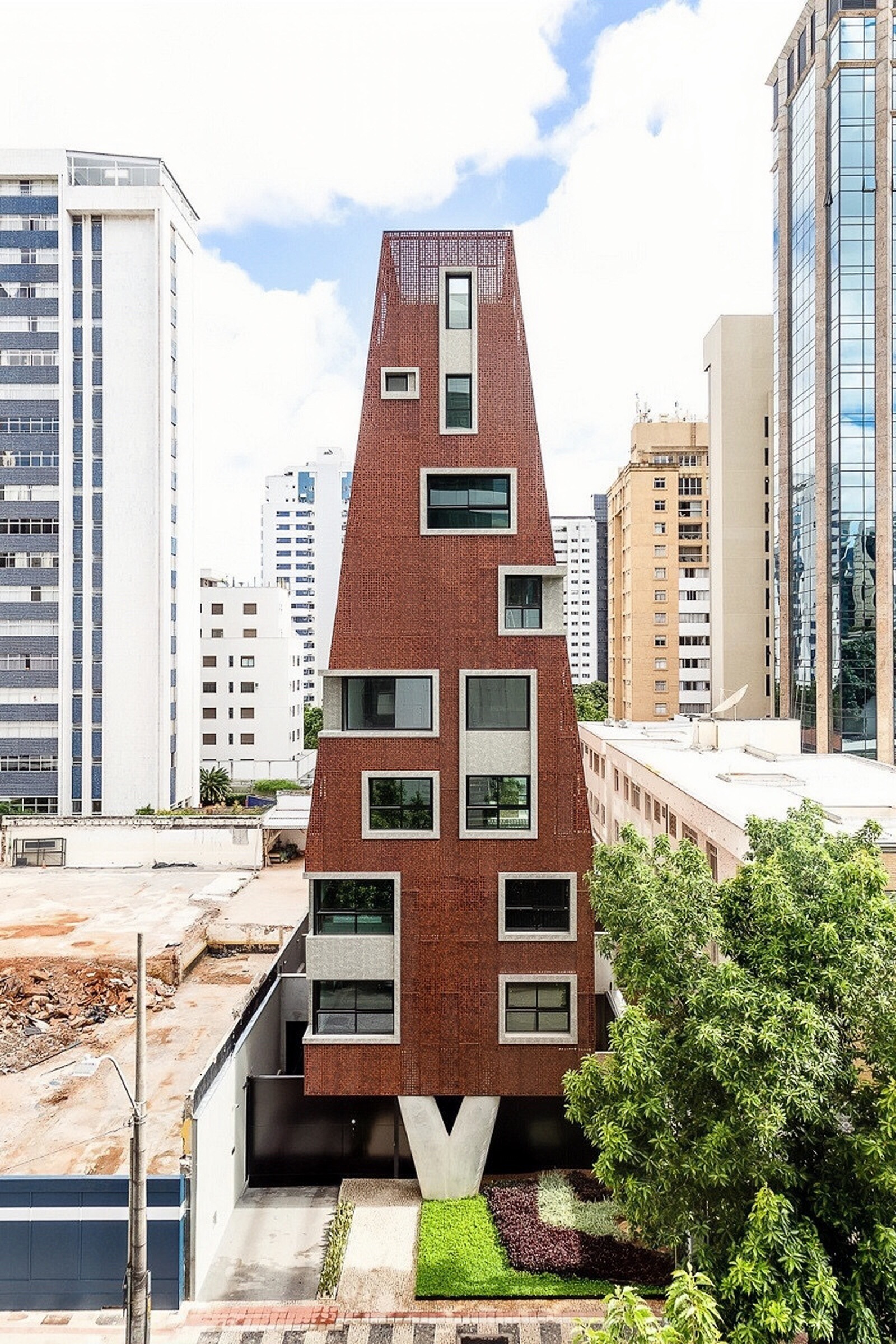 Thiết kế độc lạ của chung cư mini ở Brazil Thiết kế độc lạ của chung cư mini ở Brazil