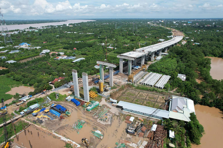 Cầu Mỹ Thuận 2 tổng vốn 5.000 tỷ rút ngắn thời gian hoàn thành trong tháng 1