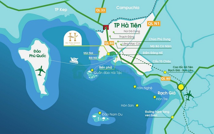 Đầu tư 25.000 tỷ đồng xây cao tốc Hà Tiên - Rạch Giá Đầu tư 25.000 tỷ đồng xây cao tốc Hà Tiên - Rạch Giá