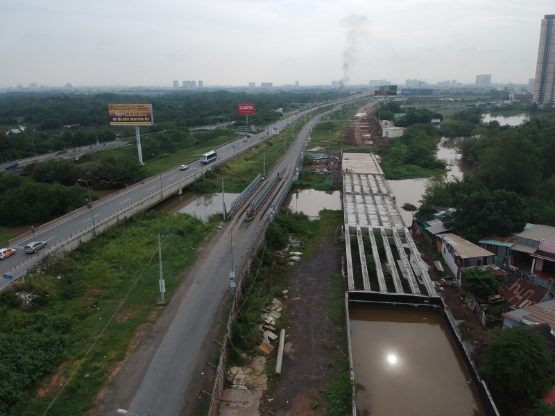 Thông xe một phần đường song hành cao tốc TP Hồ Chí Minh - Long Thành Thông xe một phần đường song hành cao tốc TP Hồ Chí Minh - Long Thành