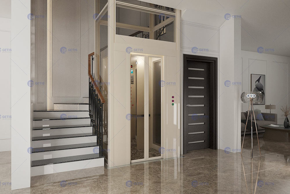 Nhà ống diện tích 3,8x16m nên dùng loại thang máy nào?