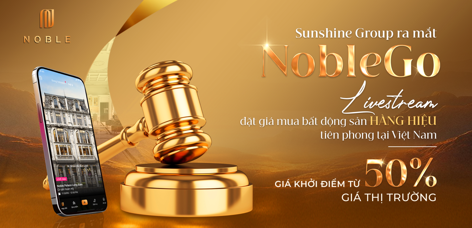 Đặt giá qua NobleGo, khách hàng sở hữu Sunshine City rẻ hơn 2 tỷ