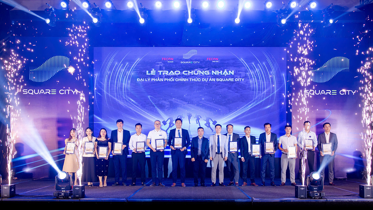 Square City Phổ Yên: Chủ đầu tư FECON cùng 400 nhân sự Kick-off dự án
