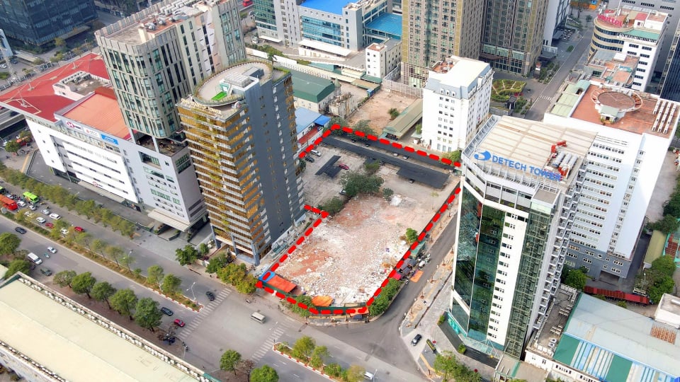 Hà Nội duyệt chủ trương cho DETECH xây tòa nhà hỗn hợp 5.000m2 tại khu đô thị Cầu Giấy