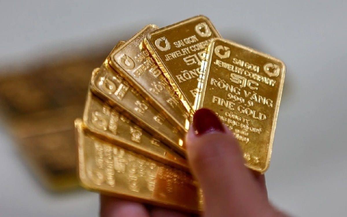 Giá vàng hôm nay 8/8 tăng vọt, lập đỉnh hai tuần nhờ lực mua mạnh mẽ trong nước và quốc tế Giá vàng hôm nay 8/8 tăng vọt, lập đỉnh hai tuần nhờ lực mua mạnh mẽ trong nước và quốc tế