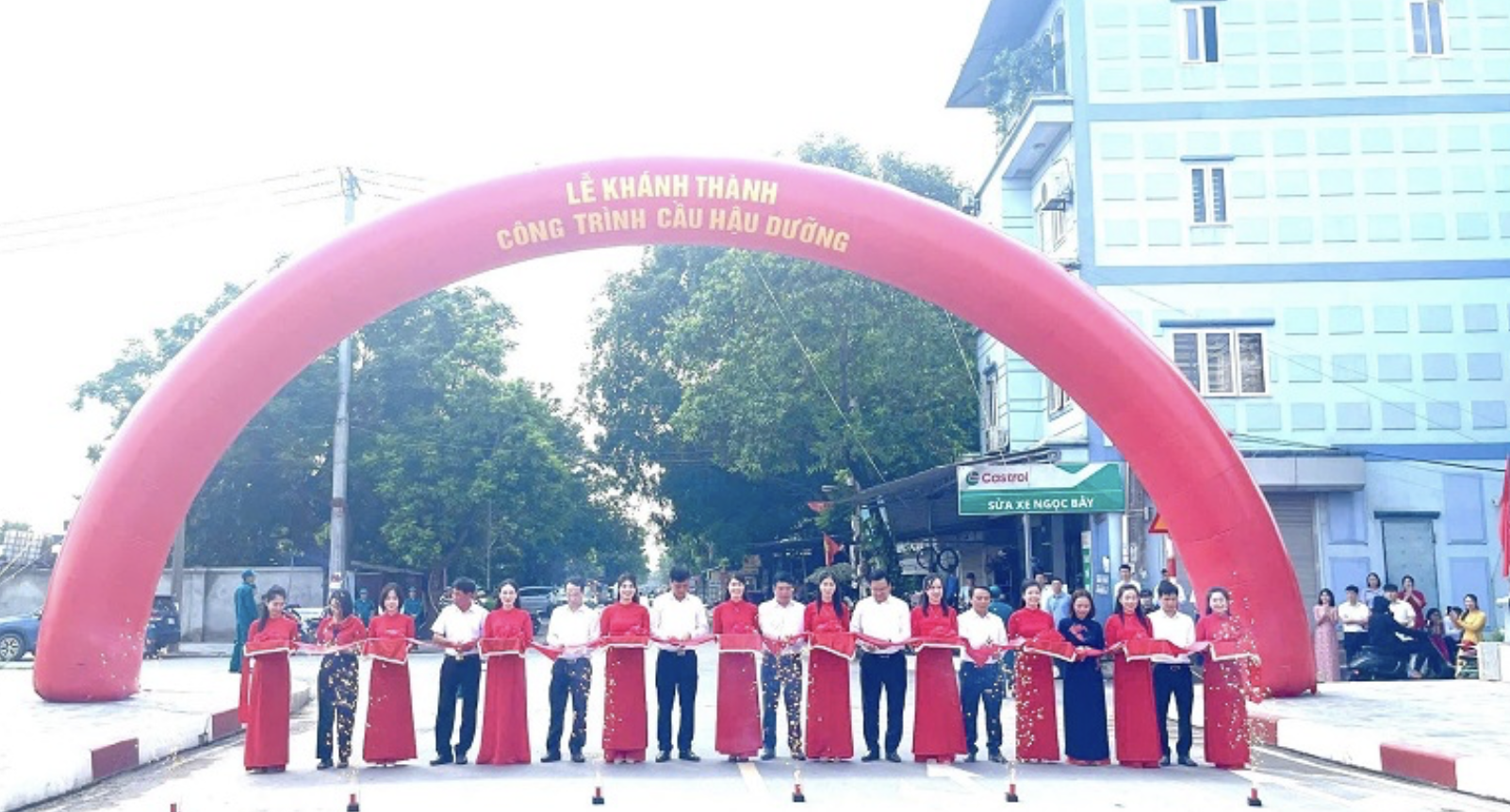 Hà Nội: Xã Thiên Lộc đồng loạt khánh thành và khởi công 4 dự án hạ tầng trọng điểm, tổng vốn hơn 275 tỷ đồng