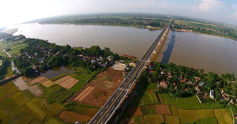 Hưng Yên chuẩn bị khởi công tuyến đường ven sông Hồng dài hơn 56 km, tốc độ 100 km/h