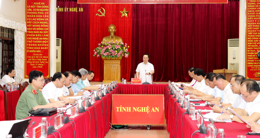 Nghệ An tăng tốc giải phóng mặt bằng cho dự án đường sắt tốc độ cao Bắc – Nam