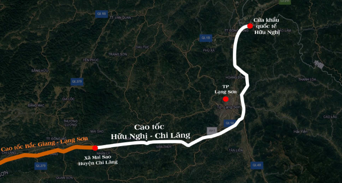 Cao tốc Hữu Nghị - Chi Lăng dài hơn 43 km nối ba cửa khẩu quốc tế, dự kiến thông tuyến cuối năm 2025 Cao tốc Hữu Nghị - Chi Lăng dài hơn 43 km nối ba cửa khẩu quốc tế, dự kiến thông tuyến cuối năm 2025