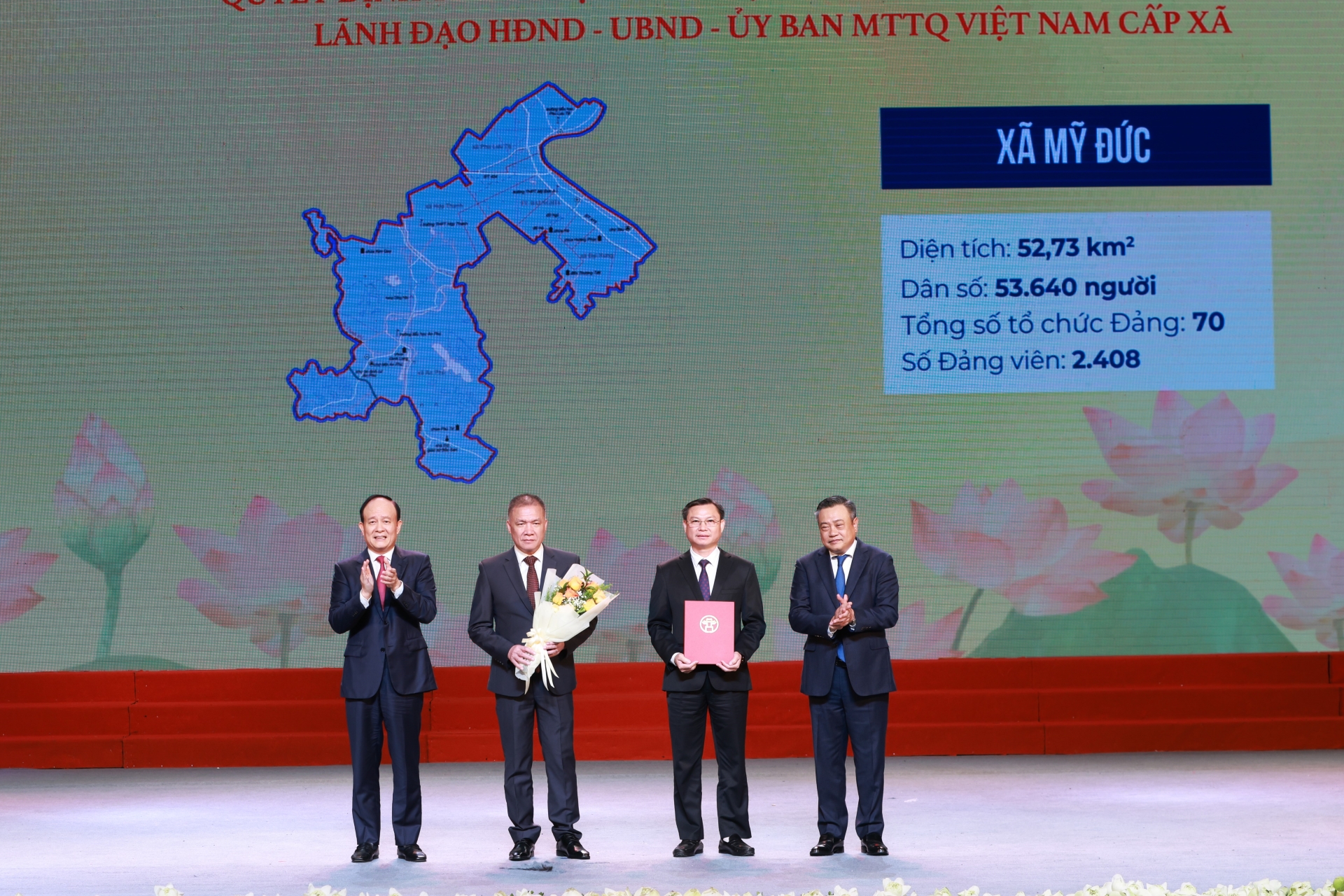 Xã Mỹ Đức - Hà Nội: Bản đồ chi tiết và thông tin sau sáp nhập