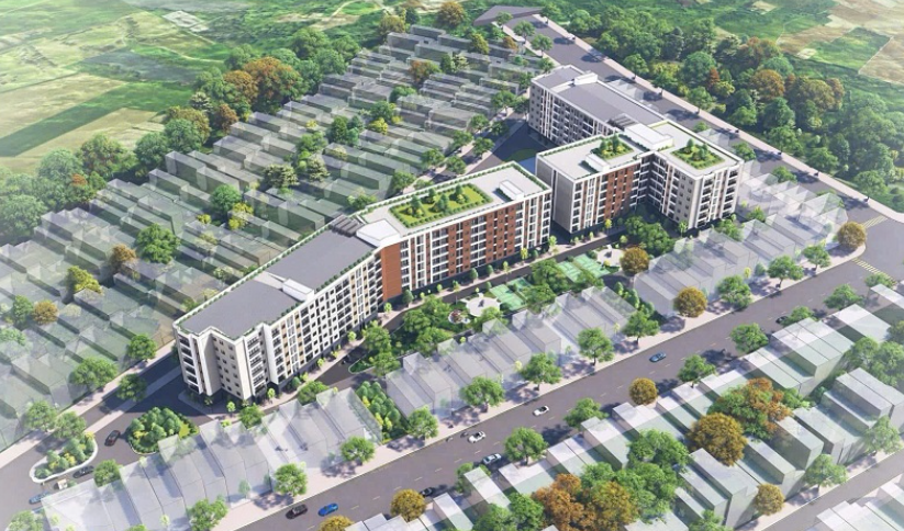 Dự án nhà ở xã hội đầu tiên tại Đắk Lắk chính thức cất nóc, mở ra cơ hội an cư cho người dân thu nhập thấp Dự án nhà ở xã hội đầu tiên tại Đắk Lắk chính thức cất nóc, mở ra cơ hội an cư cho người dân thu nhập thấp