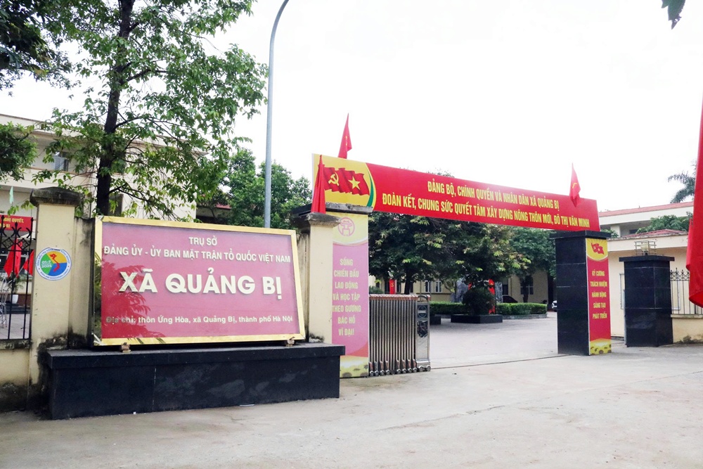 Xã Quảng Bị - Hà Nội: Bản đồ chi tiết và thông tin sau sáp nhập