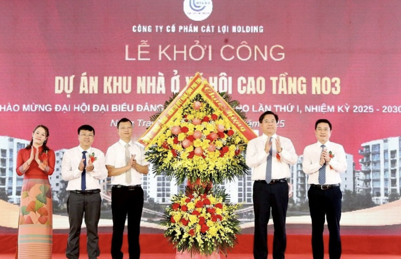 Phú Thọ khởi công dự án nhà ở xã hội NO3 hơn 581 tỷ đồng, cung cấp gần 400 căn hộ cho người lao động