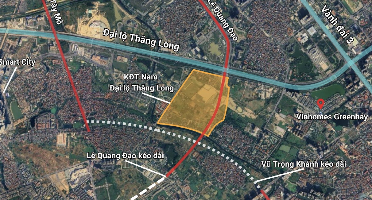 Hà Nội sắp xuất hiện khu đô thị 20.247 tỷ đồng rộng 75 ha bên Đại lộ Thăng Long, kỳ vọng trở thành điểm nóng bất động sản Hà Nội sắp xuất hiện khu đô thị 20.247 tỷ đồng rộng 75 ha bên Đại lộ Thăng Long, kỳ vọng trở thành điểm nóng bất động sản