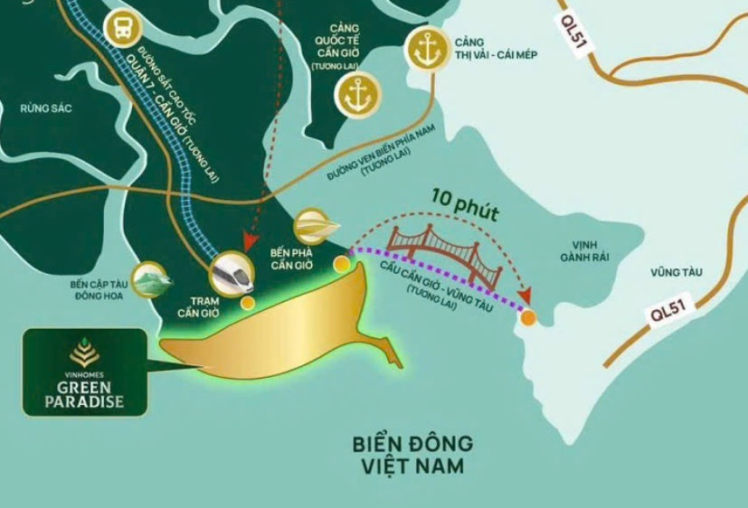 “Ông lớn” BĐS Vingroup đề xuất xây cầu vượt biển Cần Giờ – Vũng Tàu: Tham vọng mở cánh cửa kinh tế ven biển phía Nam “Ông lớn” BĐS Vingroup đề xuất xây cầu vượt biển Cần Giờ – Vũng Tàu: Tham vọng mở cánh cửa kinh tế ven biển phía Nam