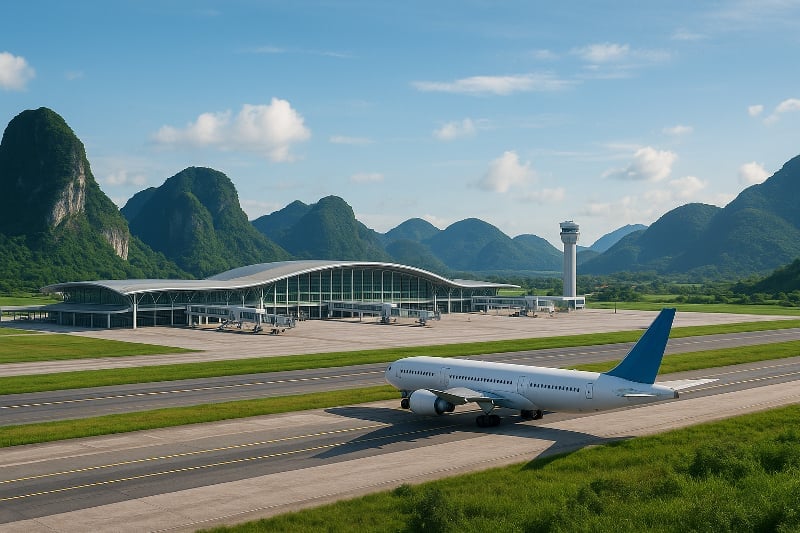 Ninh Bình quyết tâm xây dựng sân bay quốc tế quy mô 720ha, hướng tới đón 10 triệu hành khách mỗi năm