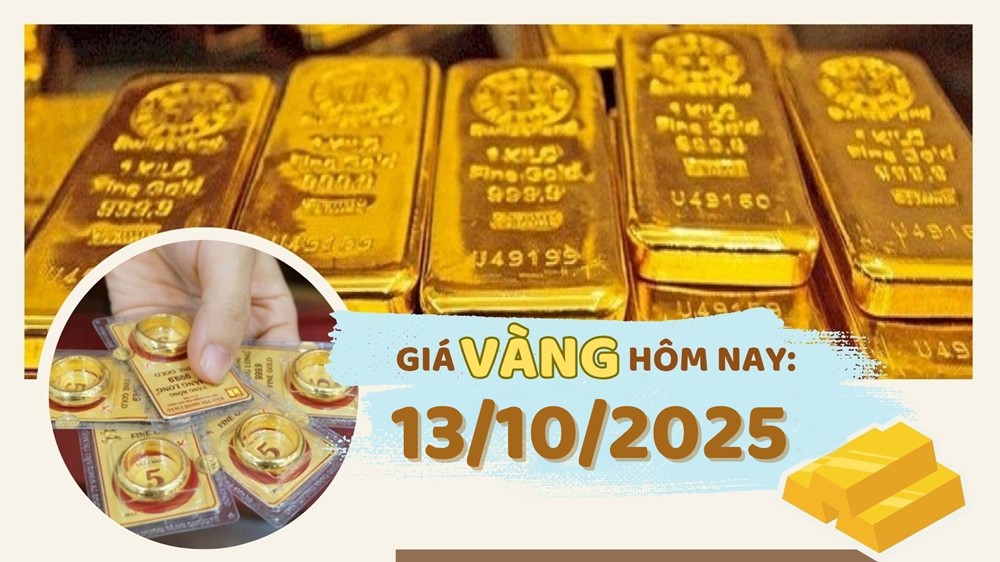 Giá vàng hôm nay 13/10: Vàng tiếp tục bứt phá, chuyên gia cảnh báo cần thận trọng