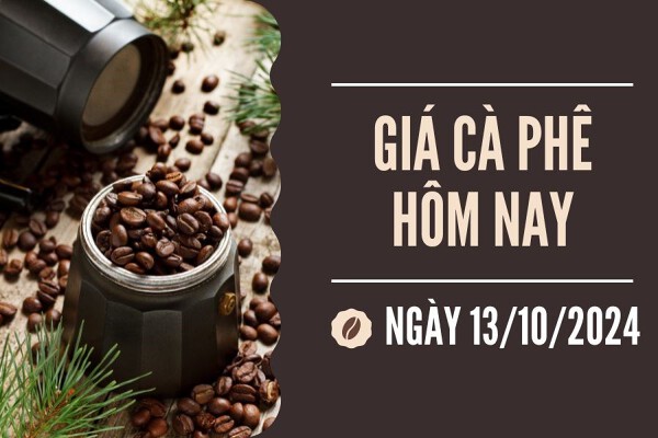 Giá cà phê hôm nay 13/10/2025: dao động 113.000 – 114.000 đồng/kg, hướng tăng khó bứt phá