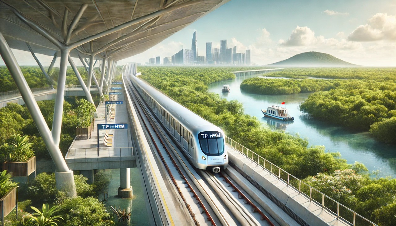 Tuyến metro TP.HCM – Cần Giờ do Vinspeed đầu tư chuẩn bị khởi công, rút ngắn thời gian di chuyển xuống chỉ 16 phút