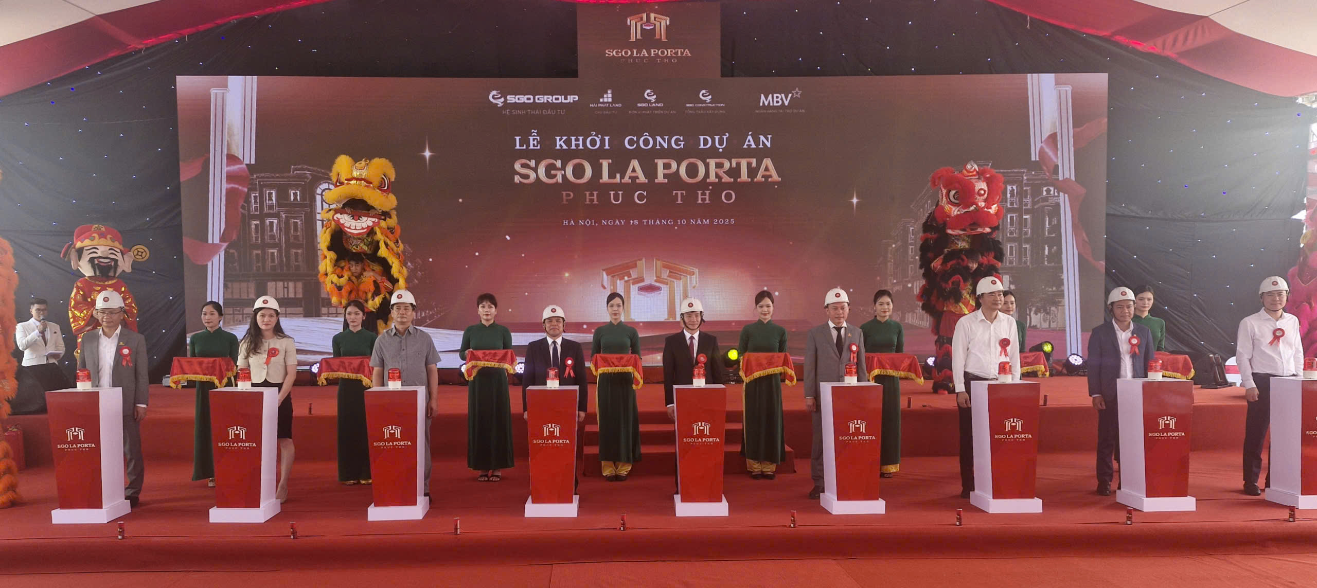 SGO khởi công khu nhà ở thấp tầng La Porta Phúc Thọ, đón nhịp phát triển mạnh của phía Tây Hà Nội
