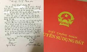 Giấy viết tay khi mua bán đất: Làm sổ được không và những rủi ro cần biết