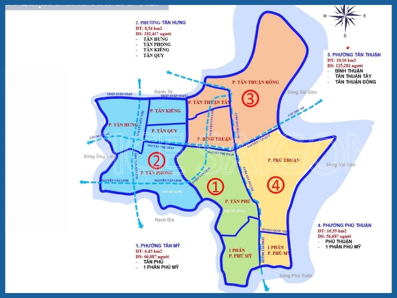 Phường Tân Mỹ – TP.HCM: Bản đồ chi tiết và thông tin sau sáp nhập