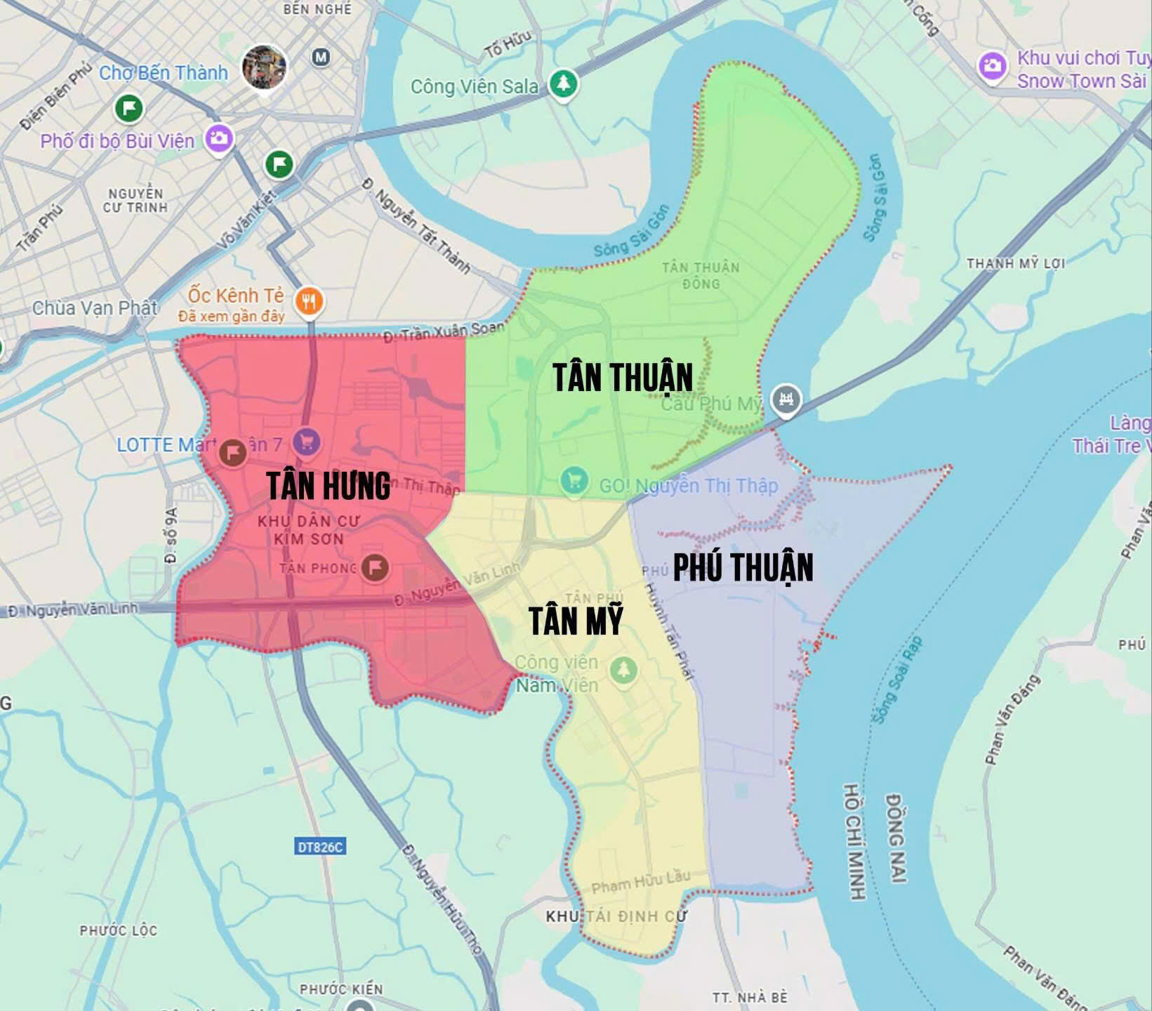 Phường Tân Hưng – TP.HCM: Bản đồ chi tiết và thông tin sau sáp nhập