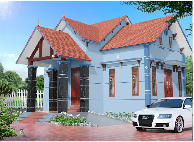 Phong thủy khi sơn lại nhà cũ – đổi màu hợp mệnh, kích hoạt năng lượng mới cho không gian sống
