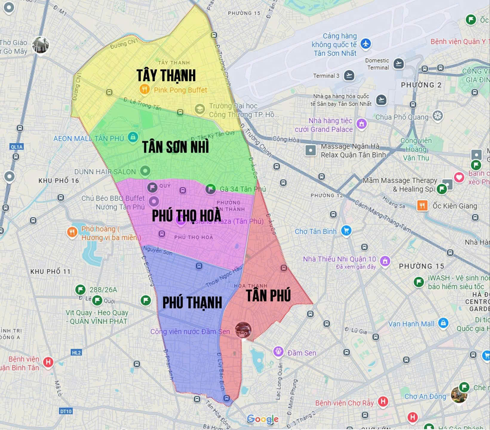 Phường Tân Sơn Nhì – TP.HCM: Bản đồ chi tiết và thông tin sau sáp nhập Phường Tân Sơn Nhì – TP.HCM: Bản đồ chi tiết và thông tin sau sáp nhập