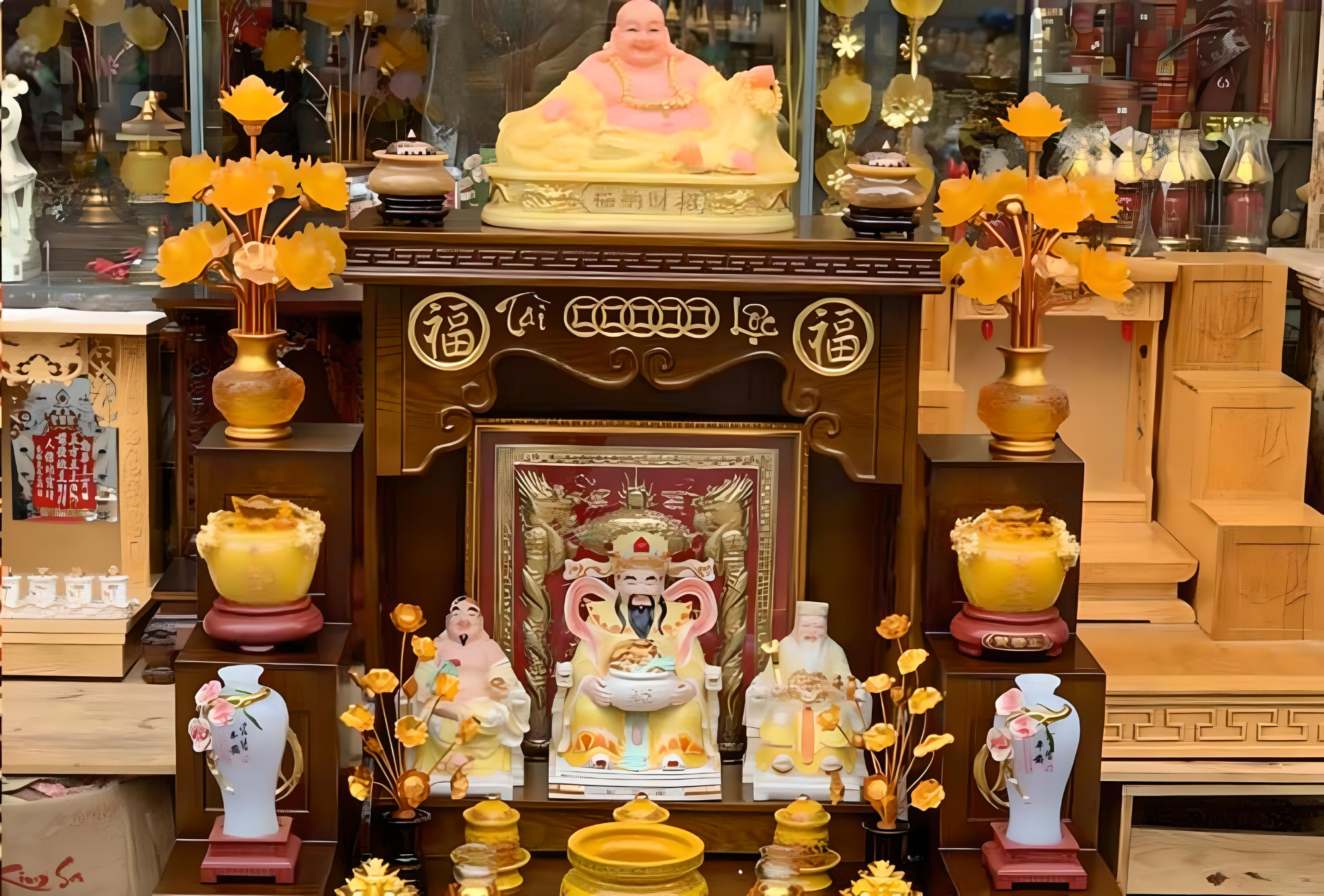 Đặt bàn thờ Phật cùng Thần Tài có được không? Giải đáp chuẩn phong thủy để tránh sai lệch tâm linh Đặt bàn thờ Phật cùng Thần Tài có được không? Giải đáp chuẩn phong thủy để tránh sai lệch tâm linh