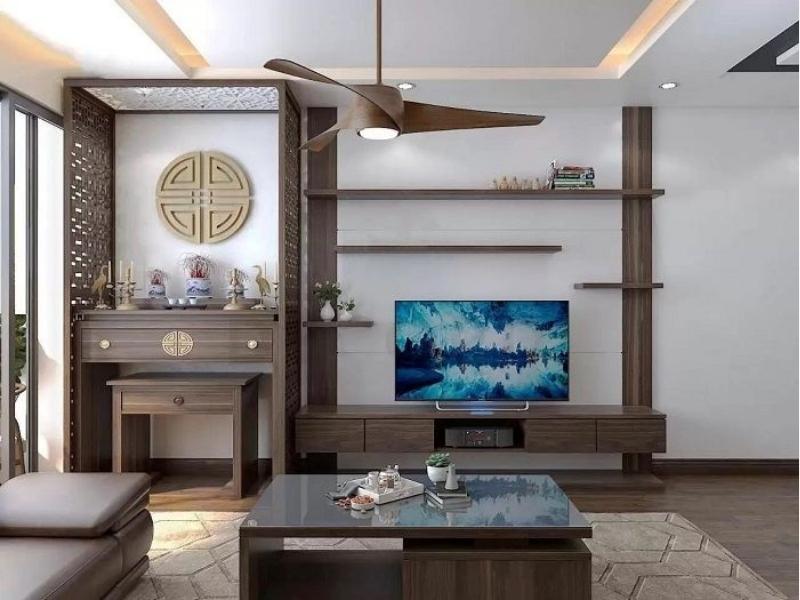 Kệ tivi đặt đối diện bàn thờ: Sai bố cục nhỏ nhưng dễ phạm phong thủy lớn? Kệ tivi đặt đối diện bàn thờ: Sai bố cục nhỏ nhưng dễ phạm phong thủy lớn?