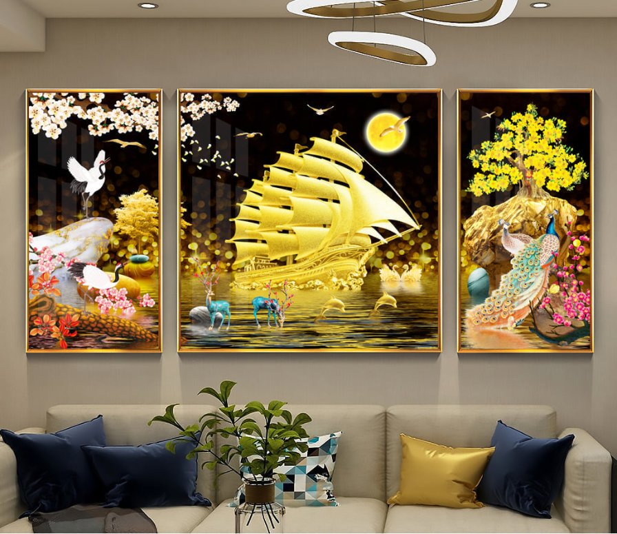 Treo tranh phong thủy theo cung mệnh: Chọn đúng tranh để hút tài lộc hay treo sai lại thành “phản khí”?