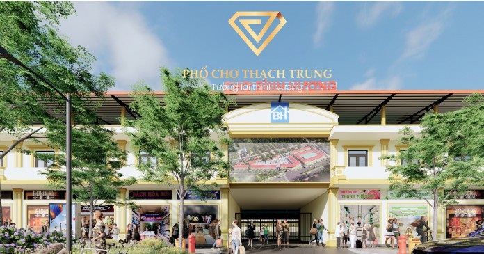 Bán nhanh shophouse ở Thạch Trung, Hà Tĩnh giá cực kì tốt