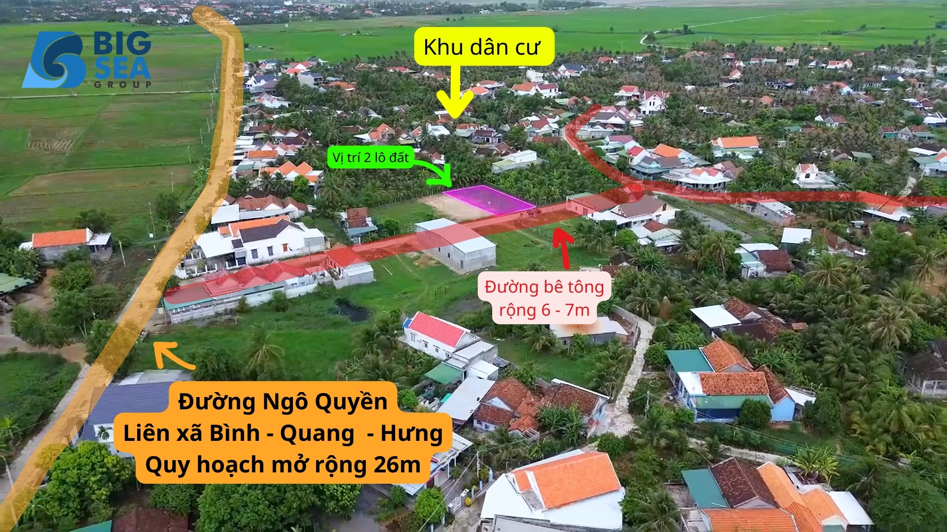 Hàng Fo chưa qua đầu tư 2 lô đất cạnh nhau 244-245m2 full thổ cư tại Hòa - Khánh Hòa